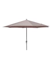 Pacific Taupe Riva Round Garden Parasol - Image 3 of 5