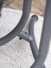 Pacific Anthracite Lyon Outdoor Hanging 2 Seater Chair - Image 4 of 6