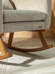 Tutti Bambini Teddy Mushroom Oscar Luxe Rocking Nursing Chair & Footstool - Image 3 of 7