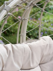 Pacific Putty Lyon Outdoor Hanging 2 Seater Chair - Image 2 of 6