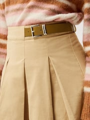 Monsoon plissert midiskjørt med valmuespenne - Bilde 3 av 5