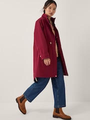 Monsoon Red Ada Waterproof Raincoat - Image 1 of 6