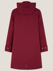Monsoon Red Ada Waterproof Raincoat - Image 6 of 6