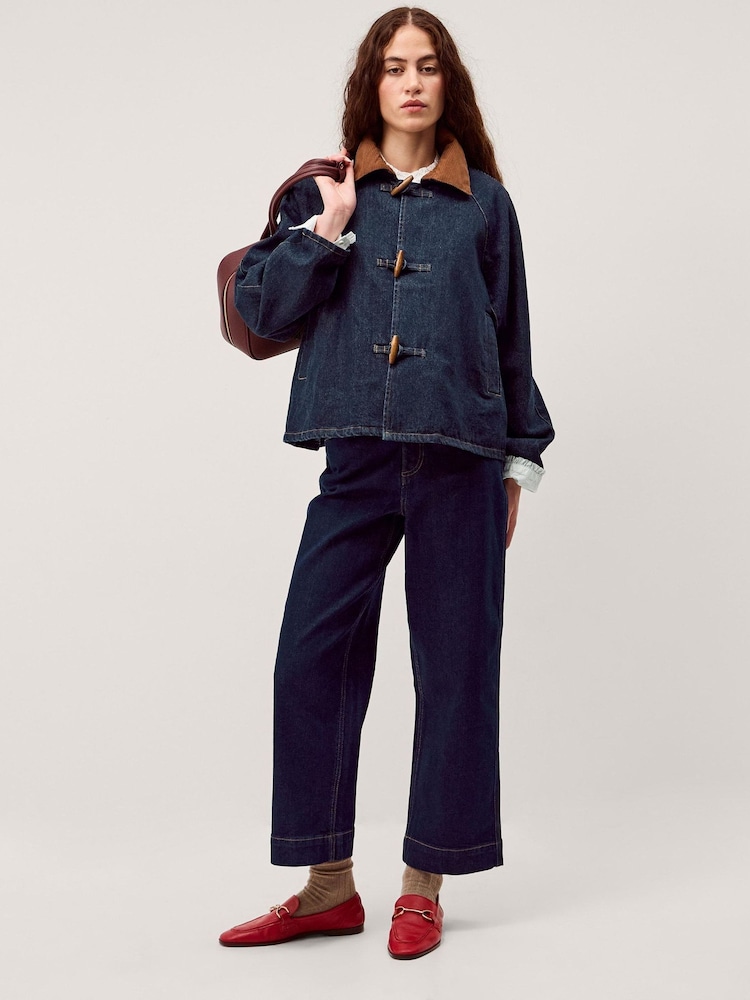 Monsoon Kit Denim Barn Jacket - Imaginea 1 din 5