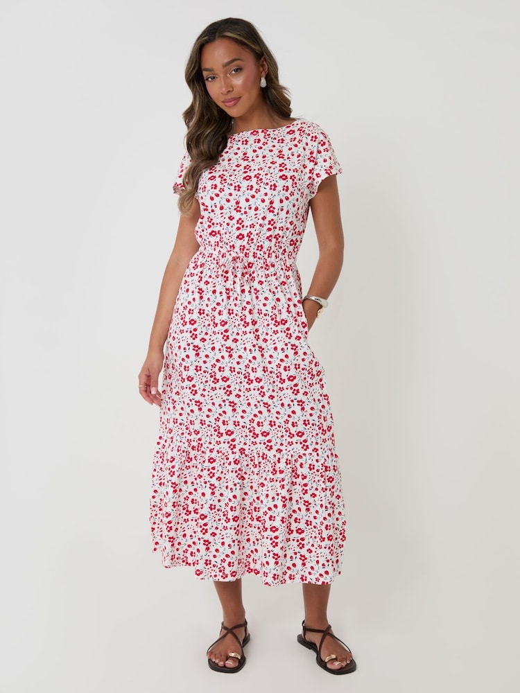 boat neck jersey dress Women's Black Jersey Boat Neck Wrap Detail Maxi Dress