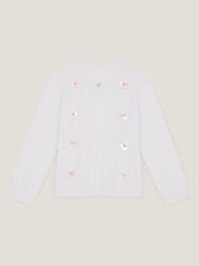 Monsoon Sparkle -neuletakki palmikkoneuleella - Kuva 1 / 3