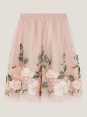 Monsoon – Olene – bestickter Tüllrock mit Blumenmuster - Bild 3 von 4