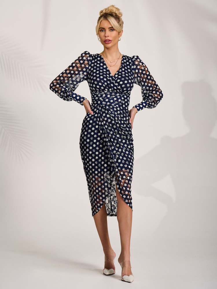 long sleeve ruched bodycon midi dress Buy Jolie Moi Blue Lace from Next USA ruched dress midi