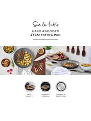 Sur La Table Grey Anodised Frying Pan 24cm - Image 2 of 9