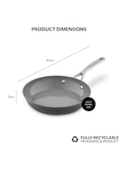 Sur La Table Grey Anodised Frying Pan 24cm - Image 6 of 9