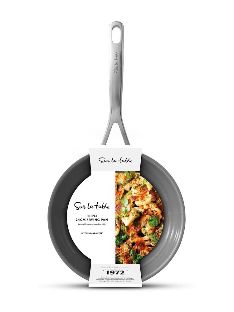 Sur La Table Stainless Steel TriPly Frying Pan 24cm - Image 9 of 9