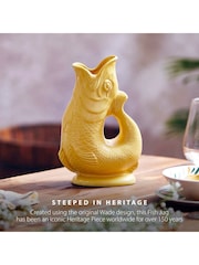 Wade Yellow Small Original Gurgle Fish Jug - Image 3 of 9