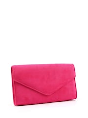 Lunar Pink Phillipa/Pia Fuchsia Clutch with Detachable Strap - Image 1 of 3
