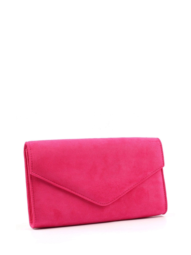 Lunar Pink Phillipa/Pia Fuchsia Clutch with Detachable Strap - Image 1 of 3
