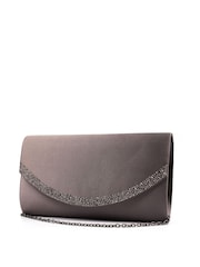 Lunar Grey Nina Clutch with Detachable Strap - Image 2 of 3