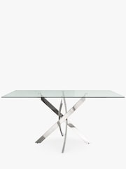 Centrepiece Silver Cluster Rectangular Dining Table - Image 3 of 5
