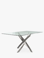 Centrepiece Silver Cluster Rectangular Dining Table - Image 5 of 5