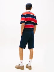 Tommy Jeans Blue Scanton Twill Slim Chino Shorts - Image 2 of 4
