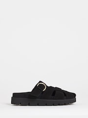 Simply Be Black Woven Closed Toe Mules - Image 3 of 4