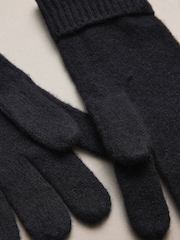 Black N.Premium Cashmere Gloves - Image 2 of 3