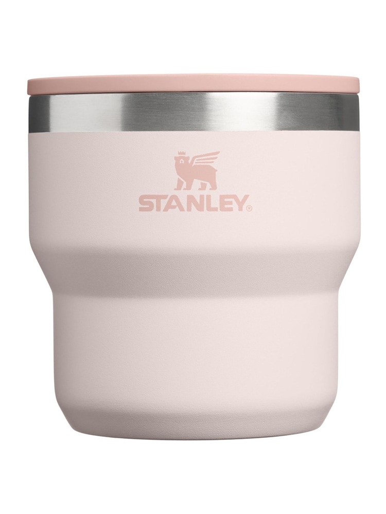 Stanley Rose Quartz The Stay Hot Stacking Camp Cup 0.29L - Image 1 of 3