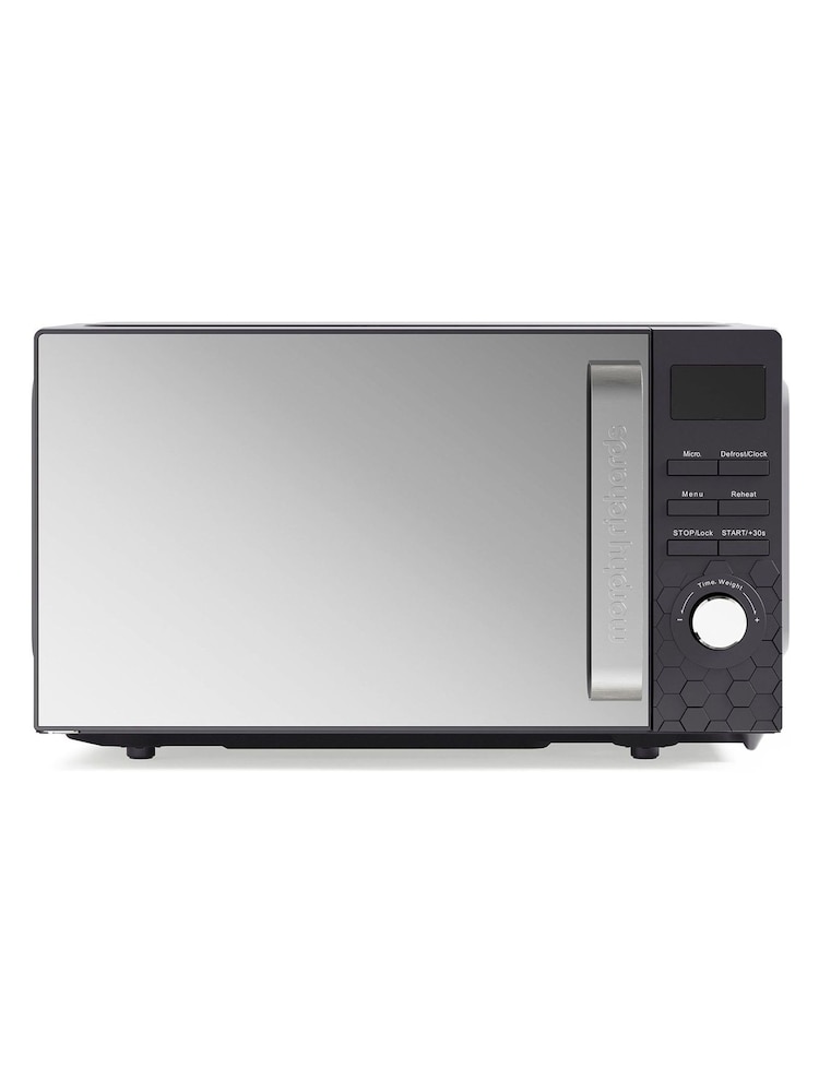 Morphy Richards Black Cassini Microwave Oven - Image 1 of 6