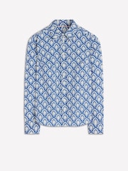 Boden Blue Sienna Cotton Shirt - Image 6 of 6