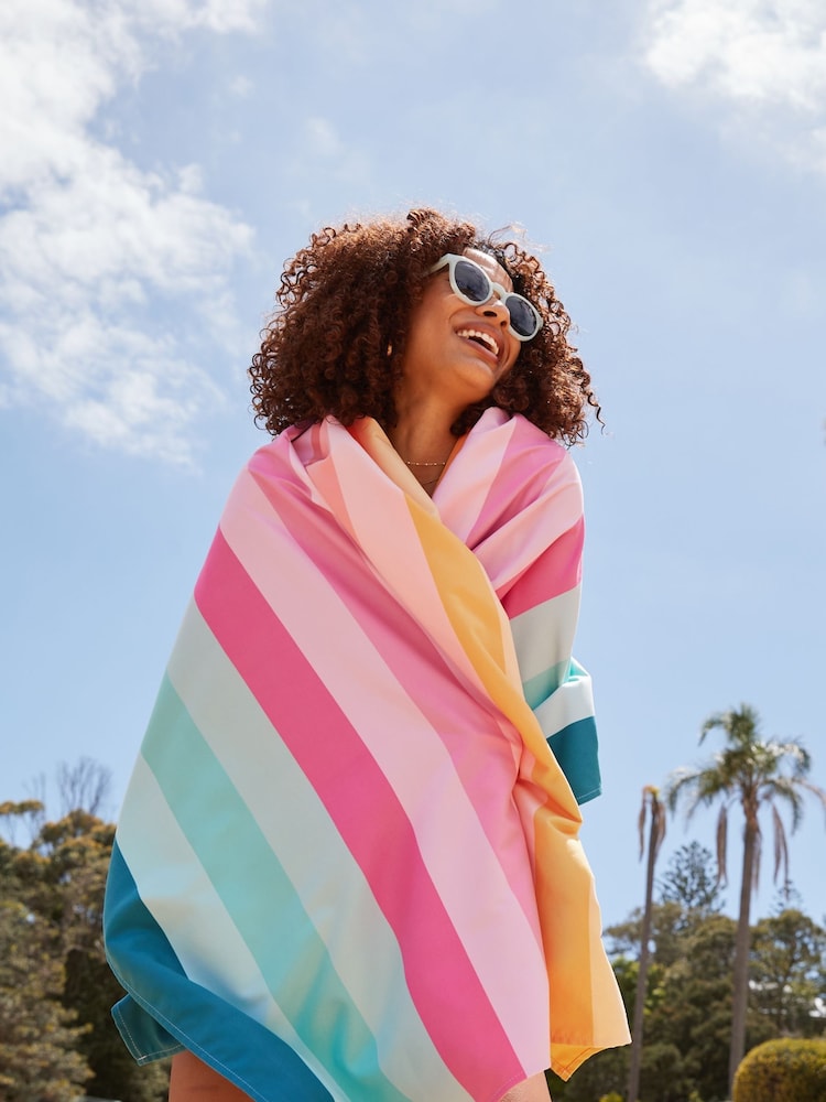 Dock & Bay Coastal Candy Quick Dry Travel Beach Towel - Image 1 of 4