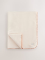 Neutral Supersoft Fleece Baby Blanket - Image 1 of 5