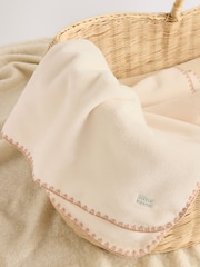 Neutral Supersoft Fleece Baby Blanket - Image 2 of 5