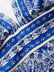 Boden Blue Porto V-Neck Swimsuit - Image 6 of 6