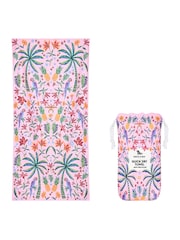 منشفة شاطئ سريعة الجفاف من Dock & Bay - Image 3 of 6