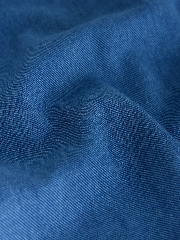 Mid Blue Lightweight Denim T-Shirt Mini Dress - Image 7 of 7