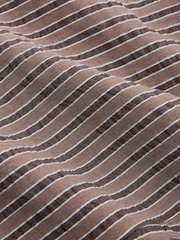 Brown Stripe Pullon Wide Leg Trousers (3-16yrs) - Image 3 of 4
