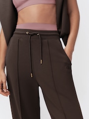 OSIA Brown Modal Wide Leg Joggers - Image 2 of 5