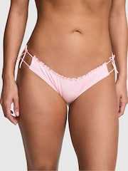 Victoria's Secret Pink Coconut Pink Bikini Tie Detail Knickers - Image 1 of 2