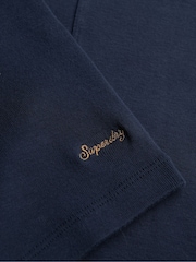 Ναυτικό μπλε - Superdry Athletic Essential Κοντομάνικο μπλουζάκι - Εικόνα 7 από 7