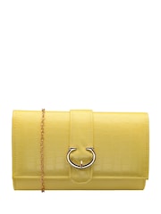 Ravel Yellow Clutch Bag - Image 1 of 4