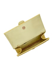 Ravel Yellow Clutch Bag - Image 3 of 4