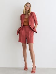 Reiss Jules Single-Breasted Peak-Lapel Suit Blazer - 圖片 1/8