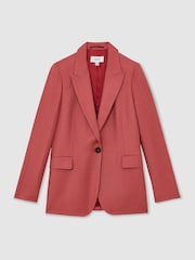 Reiss Jules Single-Breasted Peak-Lapel Suit Blazer - 圖片 2/8