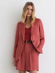 Reiss Jules Single-Breasted Peak-Lapel Suit Blazer - 圖片 3/8