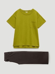 Hush Green Mila Culotte Pyjamas - Image 1 of 2