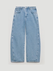 Hush מכנסי ג'ינס בגזרת חבית מעוגלת, דגם Bree - תמונה 6 מתוך 6