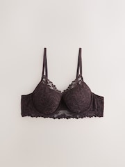 Chocolate Brown/Light Pink - Lace Ultimate Comfort Bras 2 Pack - صورة 16 من 21