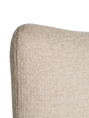 Barker and Stonehouse Natural Fabric Swivel Armchair - Image 6 of 6