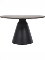 Libra Interiors Grey Clifton II Charcoal Black and Dark Travertine 60cm - Image 2 of 5