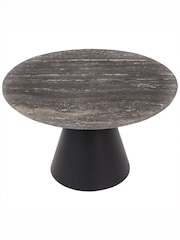 Libra Interiors Grey Clifton II Charcoal Black and Dark Travertine 60cm - Image 4 of 5