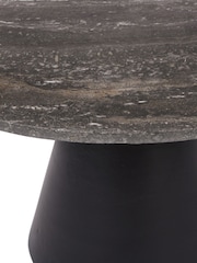 Libra Interiors Grey Clifton II Charcoal Black and Dark Travertine 60cm - Image 5 of 5