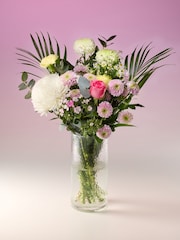 Pink/Yellow Mother's Day Chrysanthemum Fresh Flower Bouquet - Image 3 of 5